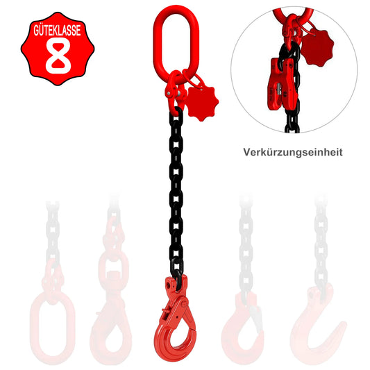 KETTENGEHÄNGE 1-Strang | GK 8 | 1120 kg | T2 | 1 m | VK