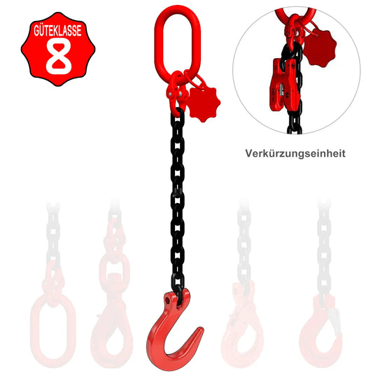 KETTENGEHÄNGE 1-Strang | GK 8 | 1120 kg | T3 | 1 m | VK