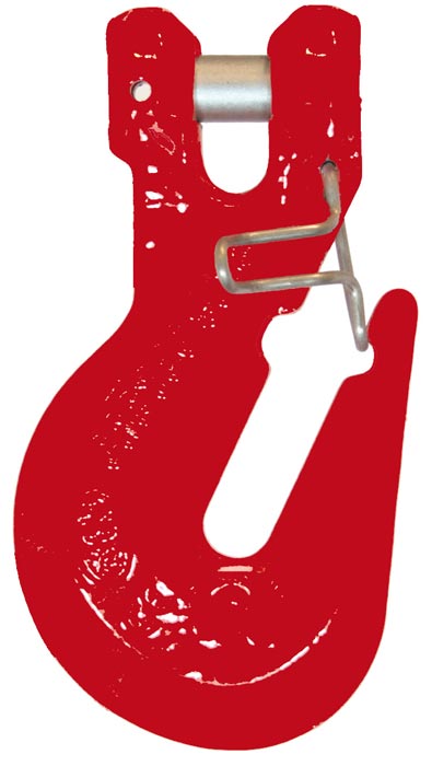 Verkürzungshaken mit Gabelkopf und Sicherung