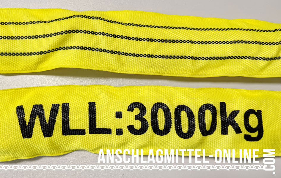 Rundschlinge Tragfähigkeit 2 t